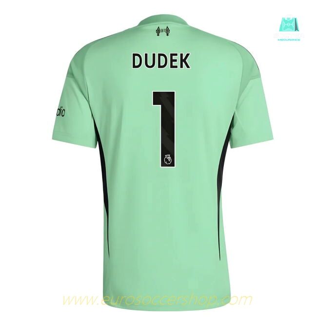 2025-2026 Liverpool Home Goalkeeper Shirt (Glory Mint) (Dudek 1)