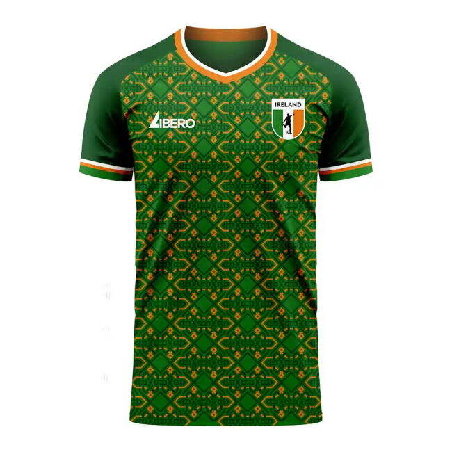 Ireland 2025-2026 Home Concept Football Kit (Libero) (MCCLEAN 11)