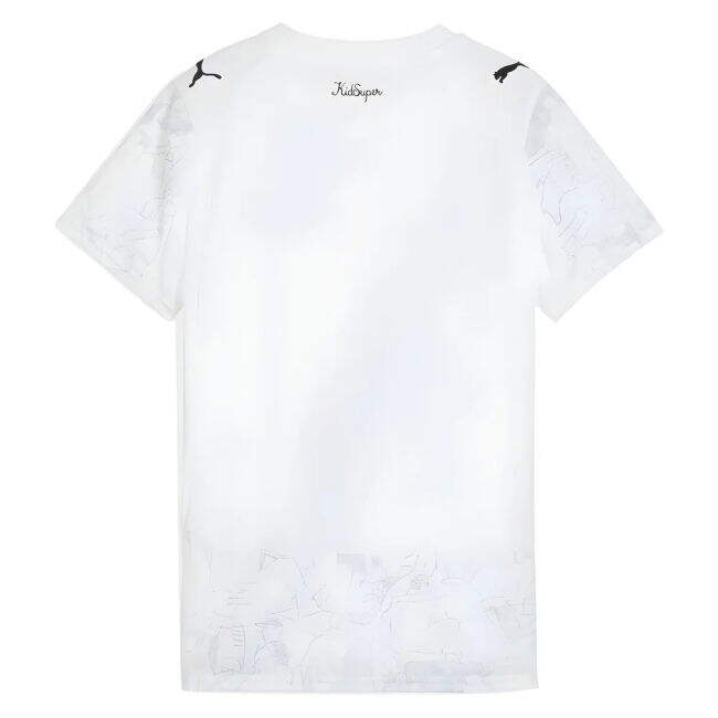 2025-2026 KIDSUPER x Manchester City CWC Shirt (White) - Womens (Matheus N. 27)