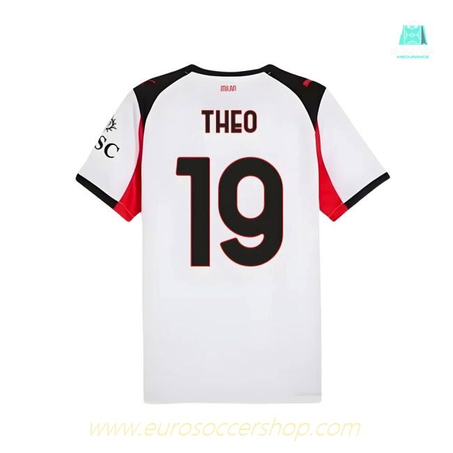 2025-2026 AC Milan Away Shirt (Theo 19)