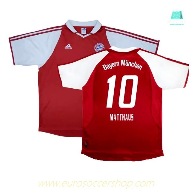 Bayern Munich 2003-04 Home Shirt ((Excellent) XL) (Matthaus 10)