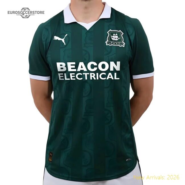 Premium 2025-2026 Plymouth Argyle Home Shirt - Premium Quality Baby