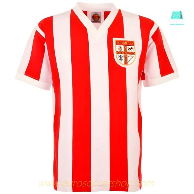 Stoke City Stan Matthews 1961 Retro Football Shirt
