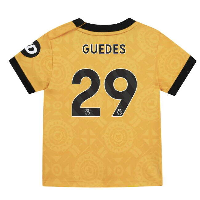 Chic 2025-2026 Wolves Home Baby Kit (Guedes 29) for Match Support