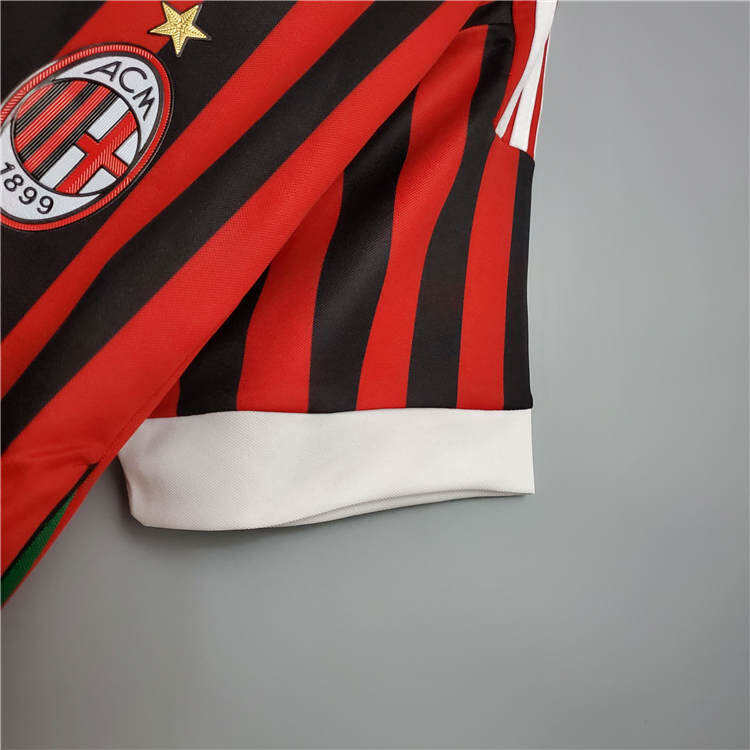 Licensed AC Milan 1112 Retro Home Shirt - Official Replica 8864