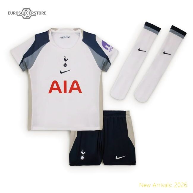 Top-grade 2025-2026 Thfc Home Little Kids Mini Kit - Official Edition