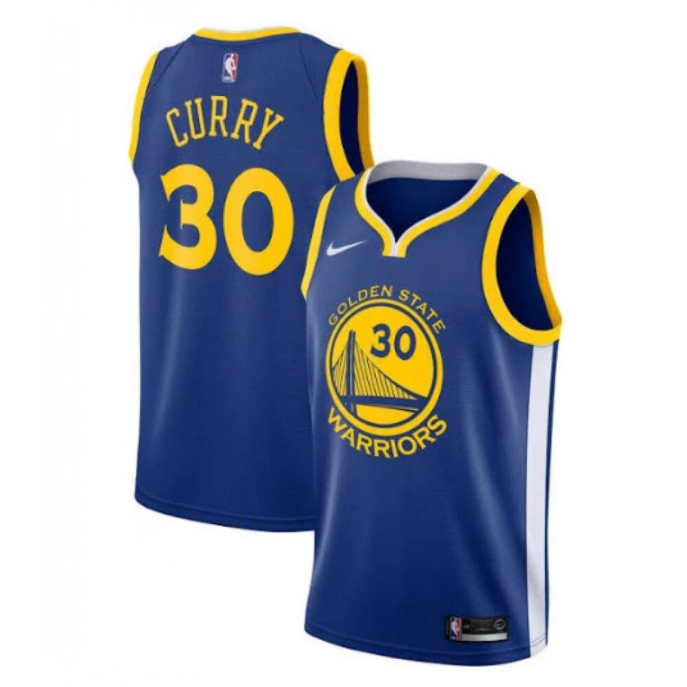 Golden State Warriors Stephen Curry30 Jersey - Blue - NBA Collection