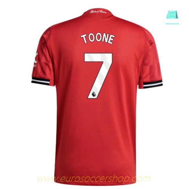 2025-2026 Man Utd Authentic Home Shirt (Toone 7)
