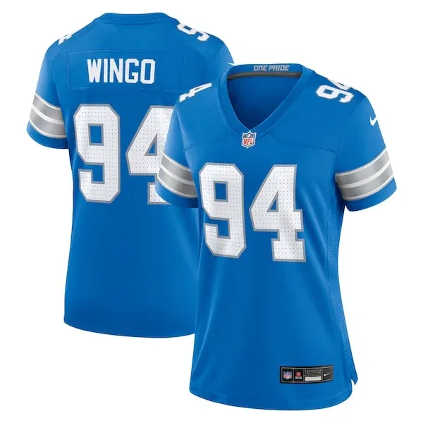 None Mekhi Wingo Game Jersey - Blue | NFL Player Jersey | NFL Football