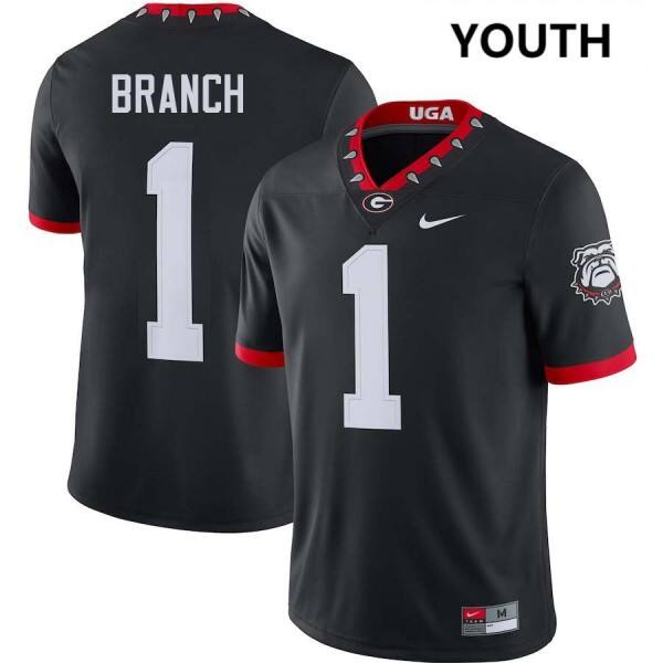 Youth(kids) Ncaa Team #1 Zachariah Branch Official Jersey