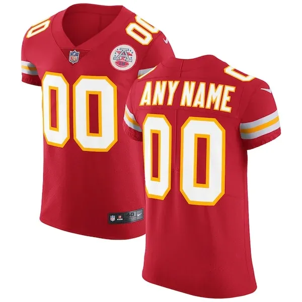 Performance Kansas City Chiefs Elite Jersey - Premium Red NFL Fan J...