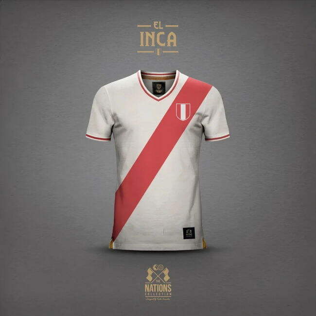 Authentic 2025-2026 Peru Copa America Home Uniform
