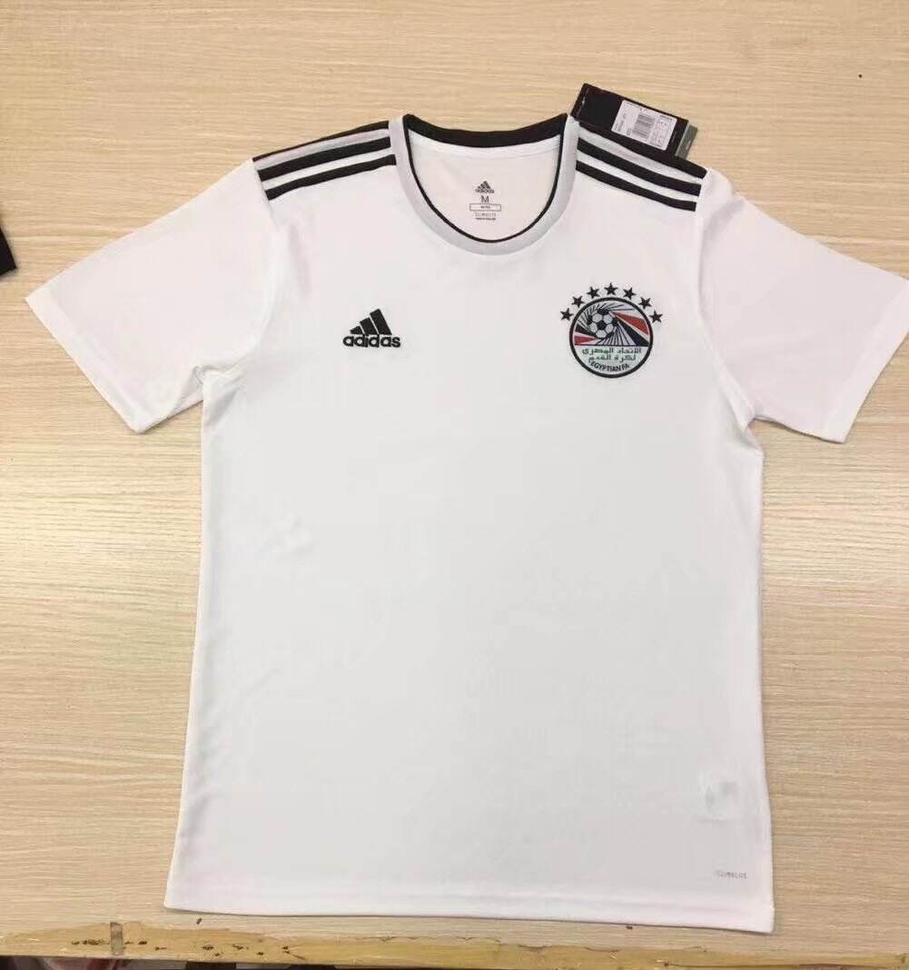 Egypt Away 2018 World Cup LS Soccer Jersey Shirt - World Cup