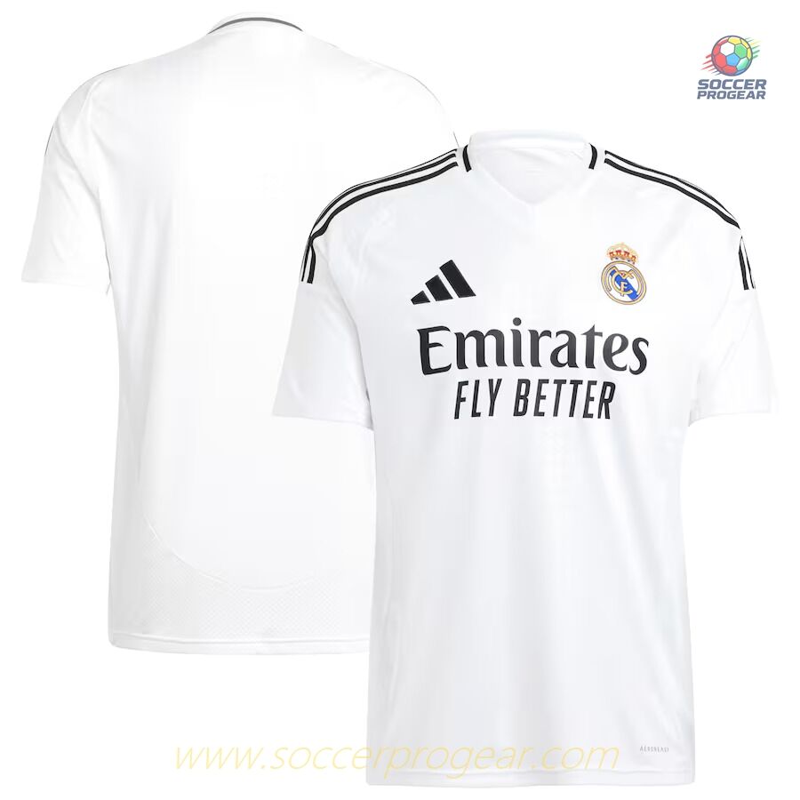 Real Madrid Home Soccer Team Shirt 2024/25 Collection