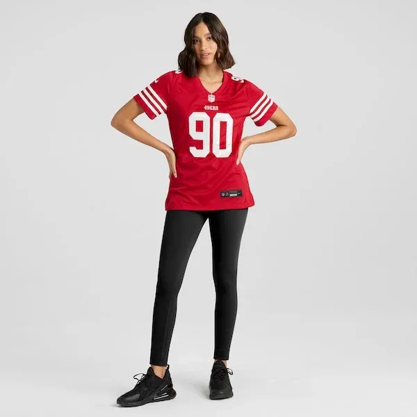 San Francisco 49ers Game Football Jersey - Scarlet S | game day jersey