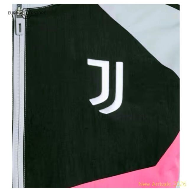 2024 Juve Woven Track Top (grey) - Supporter Edition - Official Design