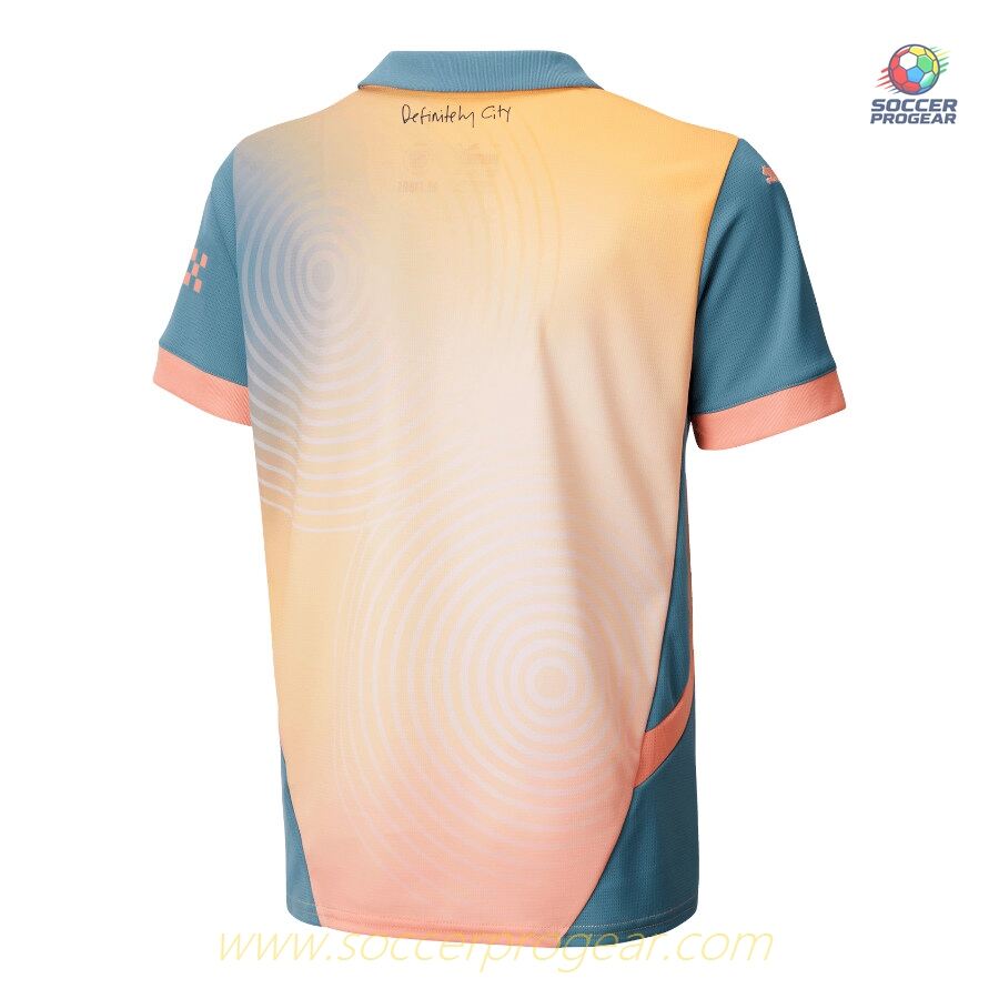 Manchester City Fourth 2024-25 Edition Youth Team Jersey