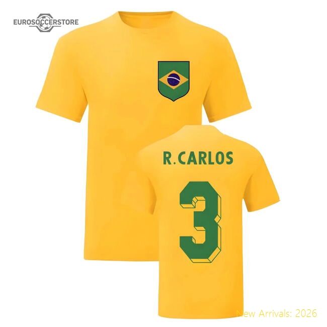 Football Brazil T-shirt - High-performance Polyester Construction
