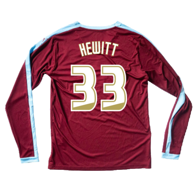 Professional Hewitt 33 2015 Burnley 2015-16 Long Sleeve Home Shirt ...