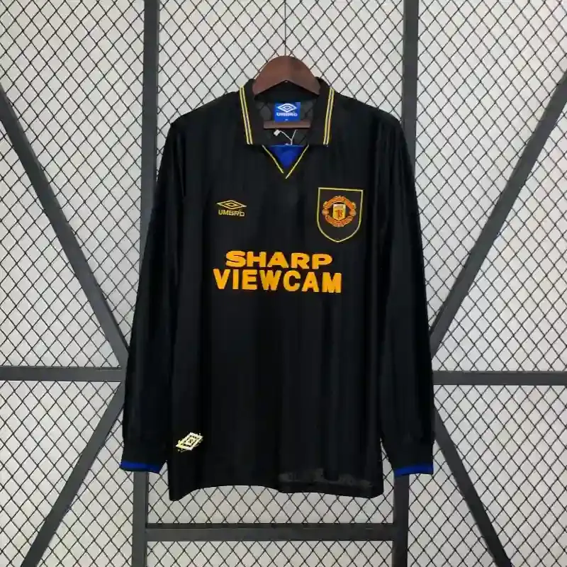 1993-1995 Long Sleeve Manchester United Jersey retro kit