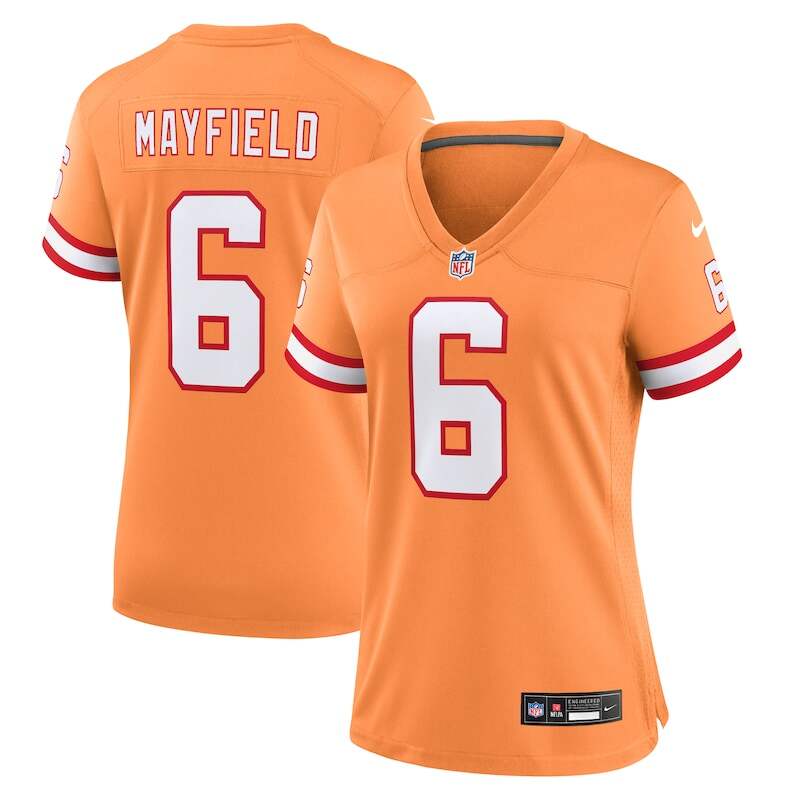 Baker Mayfield Tampa Bay Buccaneers Nike Women's Throwback G...