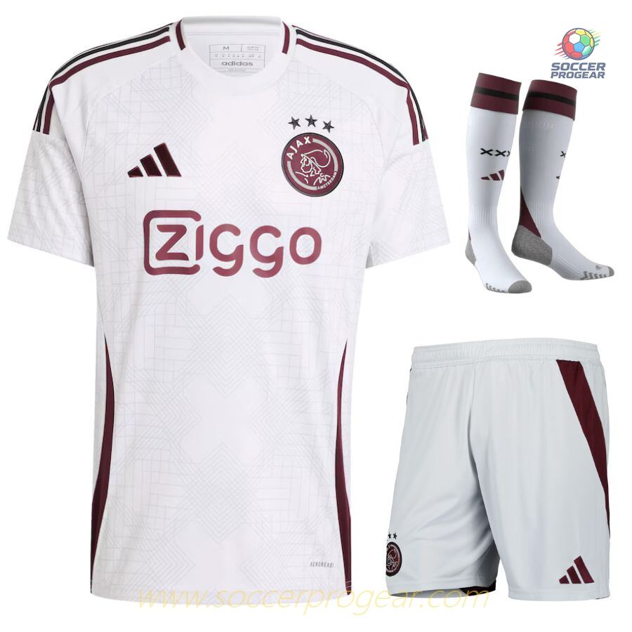 Ajax Third Youthren's Football Kit Soccer Team Shirt 2024-2025 Season
