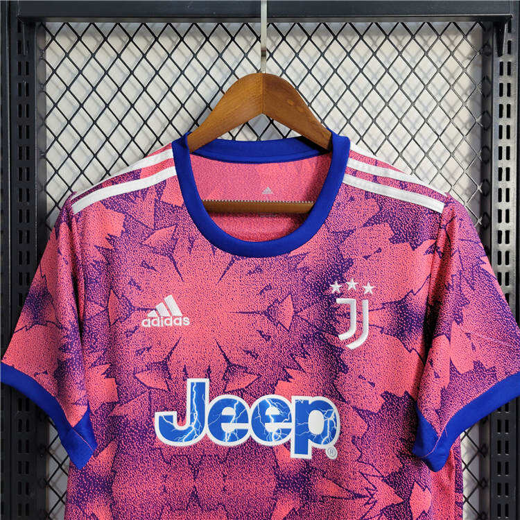 Juventus 2223 Third Pink Soccer Jersey Football Shirt - Official