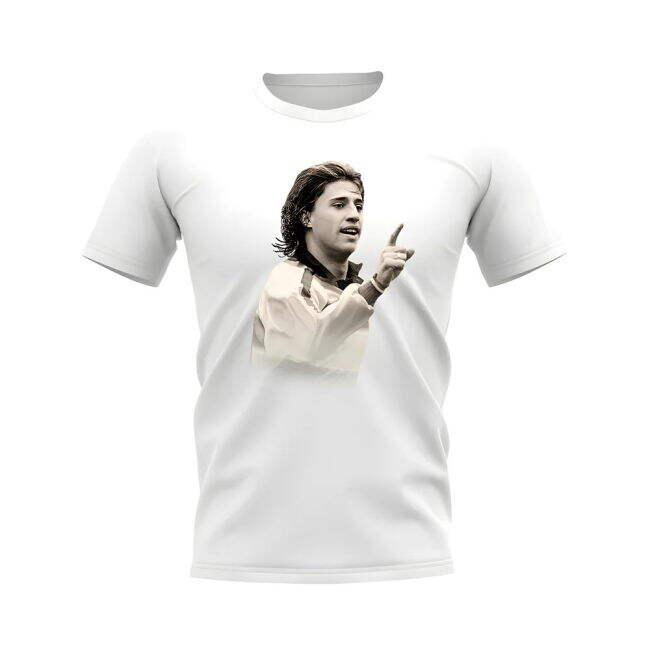 National Hernan Crespo Legend T-Shirt (White) Official Football