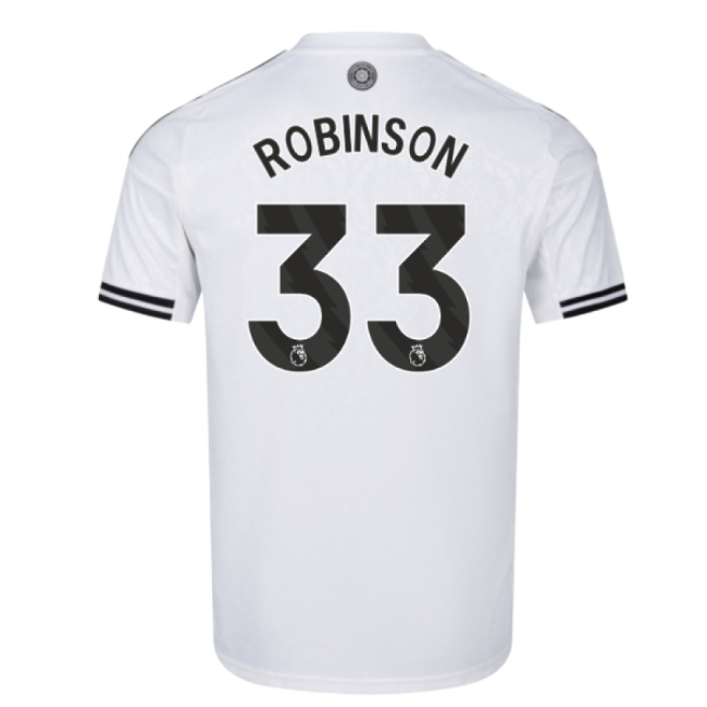 Fulham 2025-20 Home Shirt Robinson #33 L M S