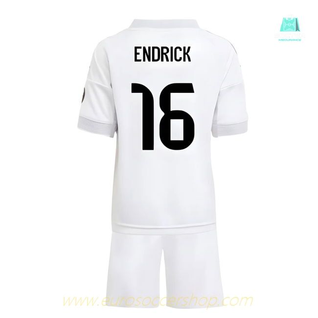 2025-2026 Real Madrid Home Mini Kit (Endrick 16)