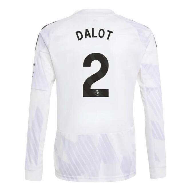 Official Licensed Fervent Football Man Utd Long Sleeve Away Shirt ...