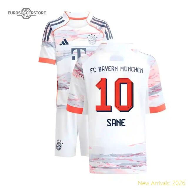 Outstanding 2025-2026 Bayern Munich Away Mini Kit (sane 10)