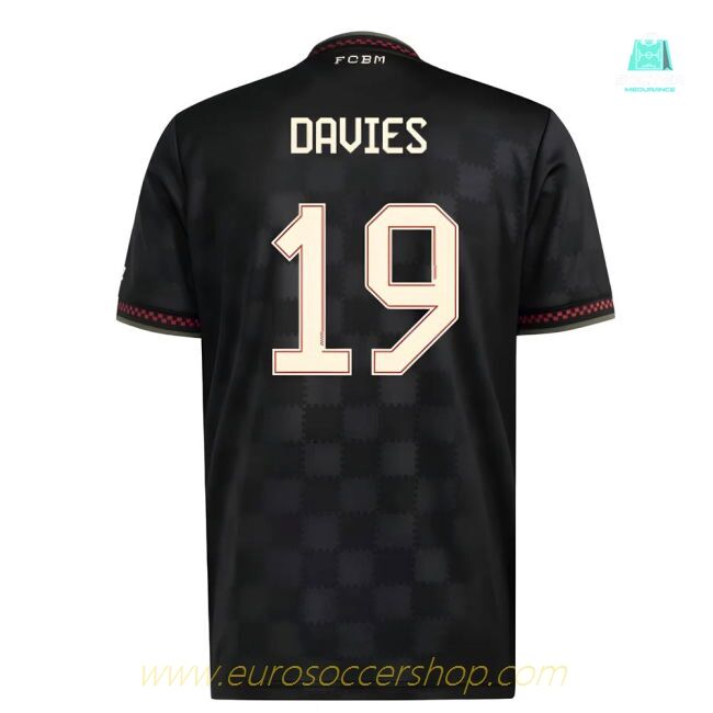 2025-2026 Bayern Munich Third Shirt (Davies 19)