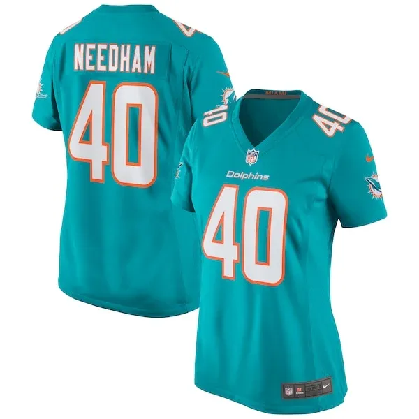 None Game NFL Jersey - Aqua | High-Quality Football Apparel | NFL Foot