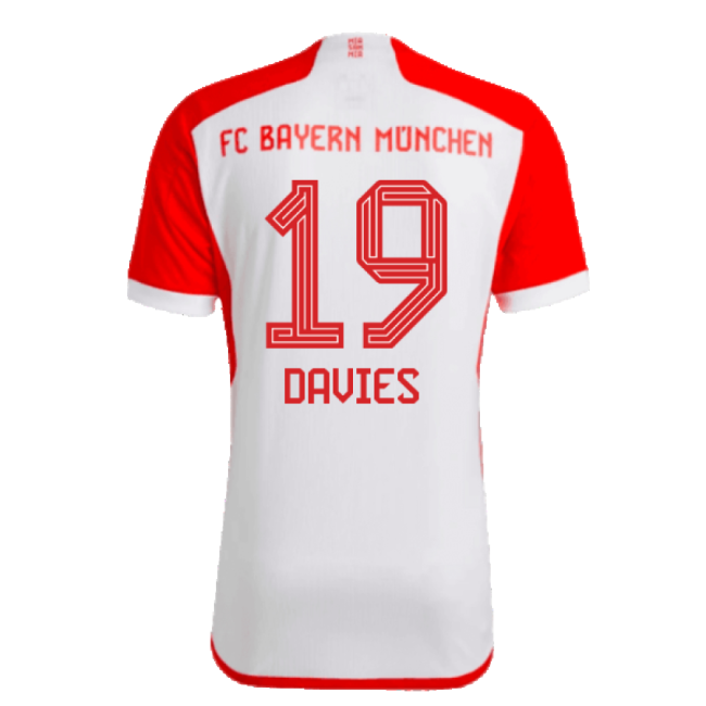 Replica Bayern Davies #19 High Performance Fresh Look Shirt Team Le...