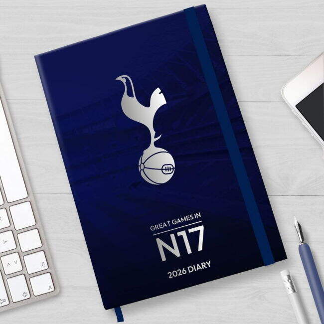 Tottenham Hotspur FC A5 Diary 2026 (Match Day)