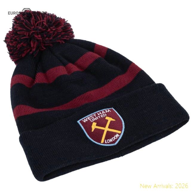 Superior West Ham United Fc Breakaway Ski Hat - Authentic Design