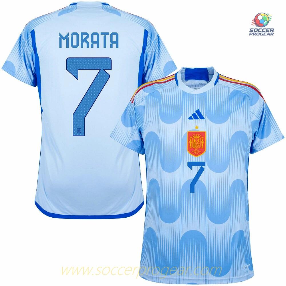 SPAIN Player Version AWAY JERSEY 2023 2024 MORATA
