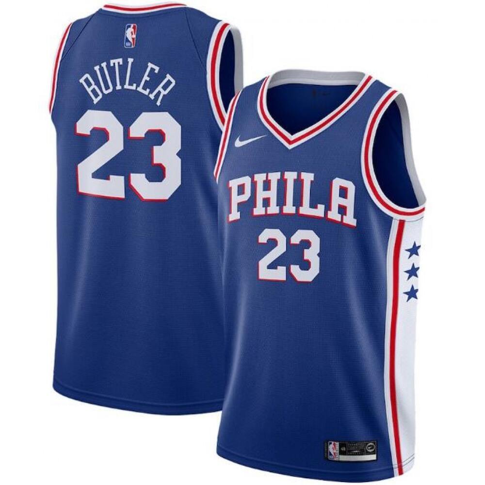 Limited Edition Men's 76ers #23 Jimmy None Basketball Jersey
