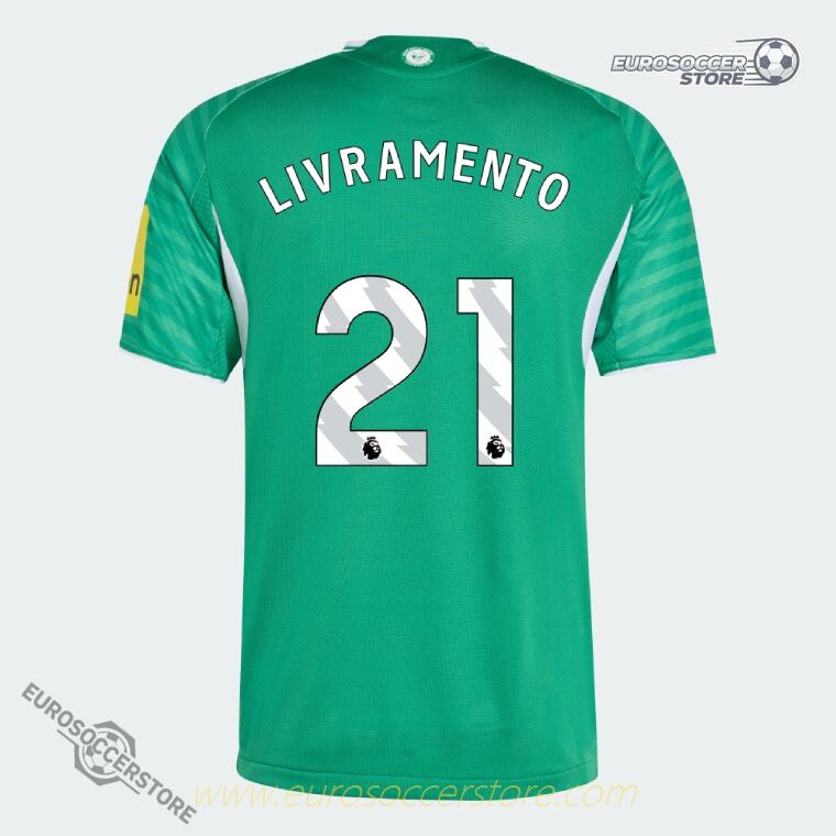 Newcastle United 25-26 Away LIVRAMENTO 21 Jersey (Player Version)
