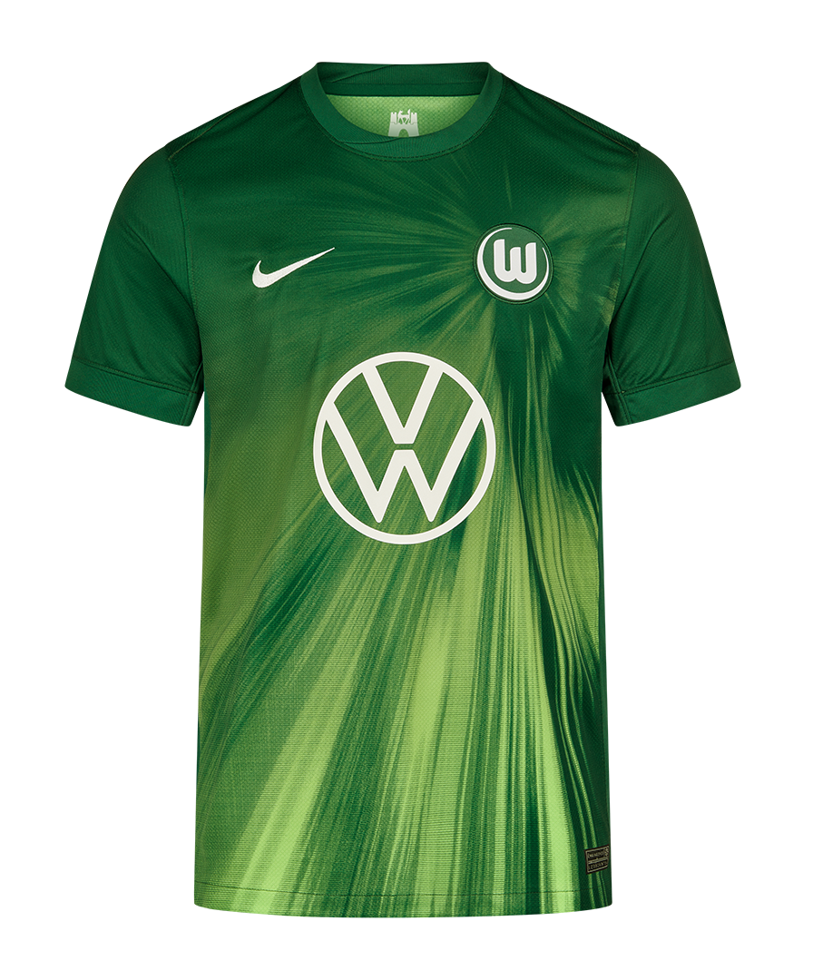 Wolfsburg's 2025-26 Season Home Football Jersey