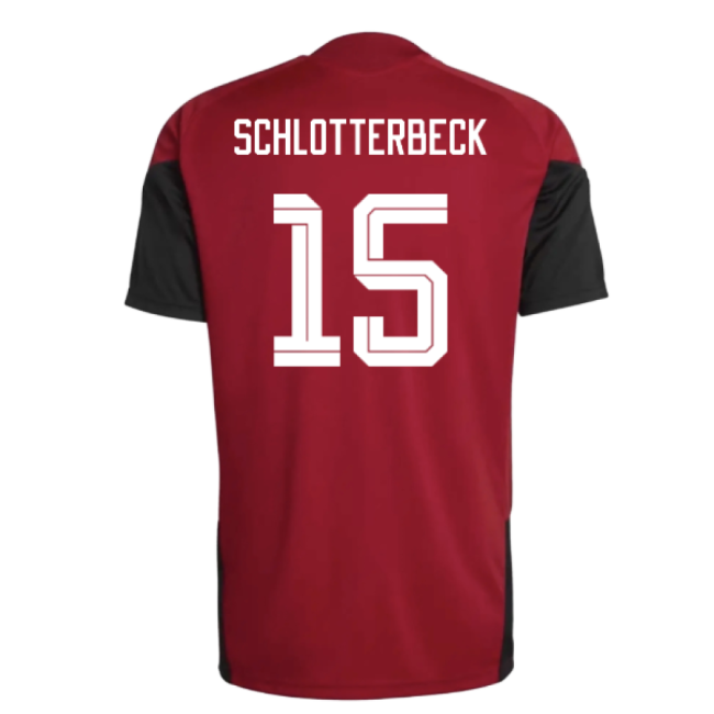 Fashionable Germany 2026-2027 Germany Training Jersey (Red) (Schlot...