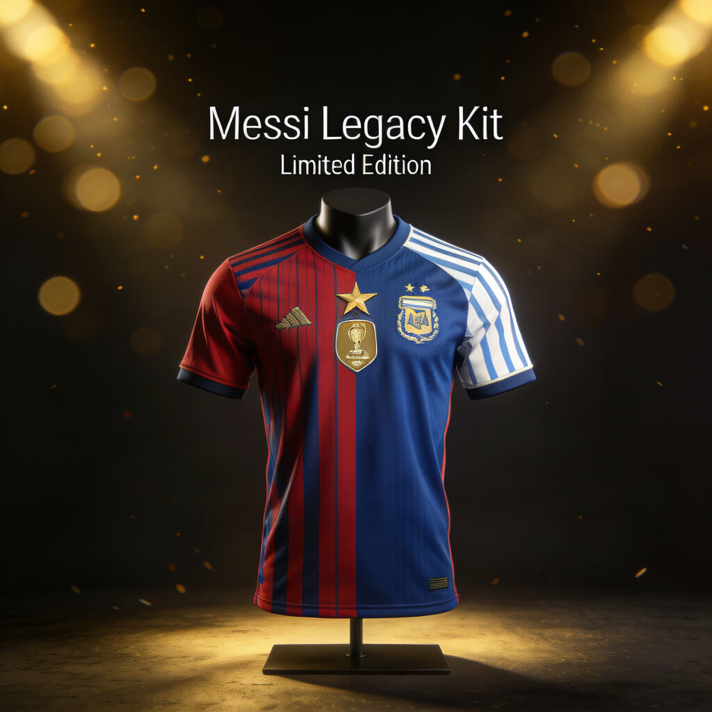 Messi's legacy,Barcelona kits ,Argentina