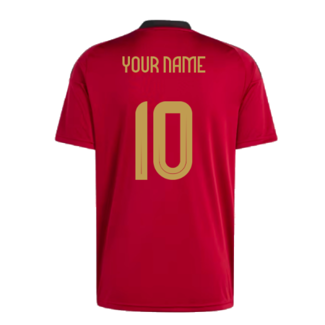 2024-2025 Updated Belgium Home Jersey