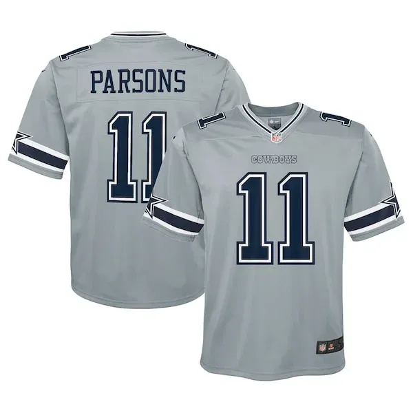 Dallas Cowboys Game NFL Jersey - Gray | High-Quality Football Apparel