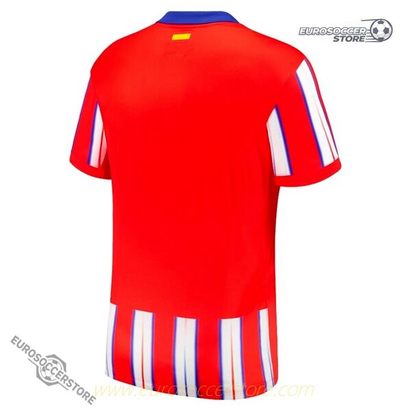 Atletico Madrid's 24-25 Season Home Football Jersey