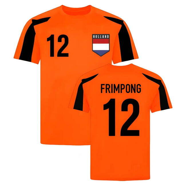 Jeremie Frimpong 12 Updated Holland Training Game Jersey 2025-2026