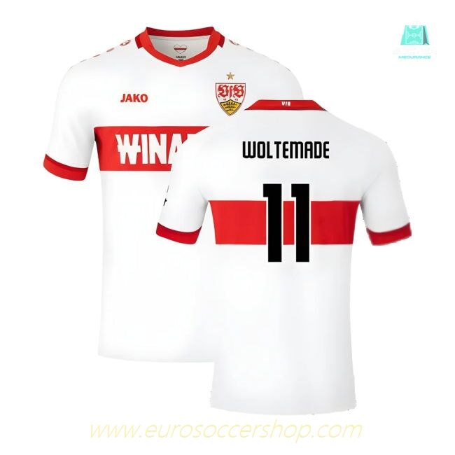 2024-2025 VfB Stuttgart Home Shirt (Woltemade 11)