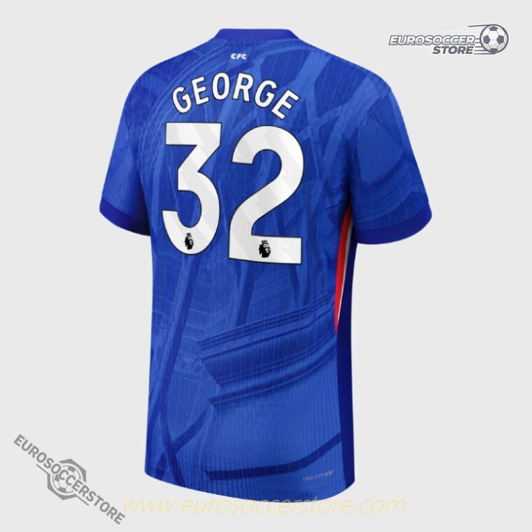 Chelsea 25-26 Home GEORGE 32 Jersey (Player Version)