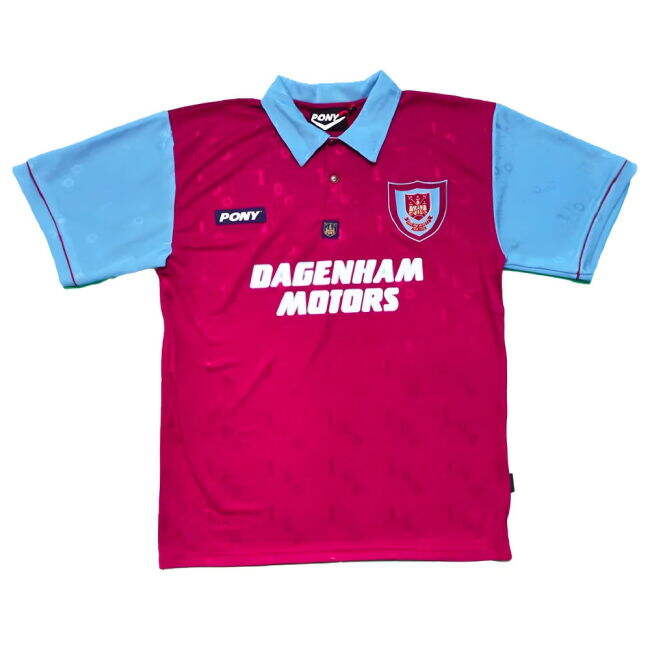 West Ham Modern Home Jersey 1995-1996